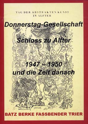 Katalog Donnerstag-Gesellschaft 1947–1950 und die Zeit danach