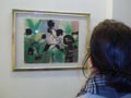 Blick in die Ausstellung 40 Jahre Zellermayer Galerie, 2015