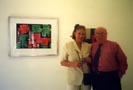 Ausstellungseinblick 1996 mit W. Gear und C. Zellermayer