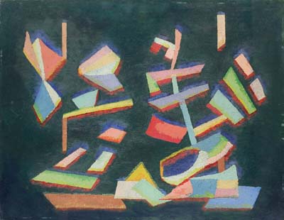 Bateaux abstrait, 1947
