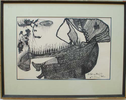 Für Bär zum Neujahr von Spinne, 1962
 