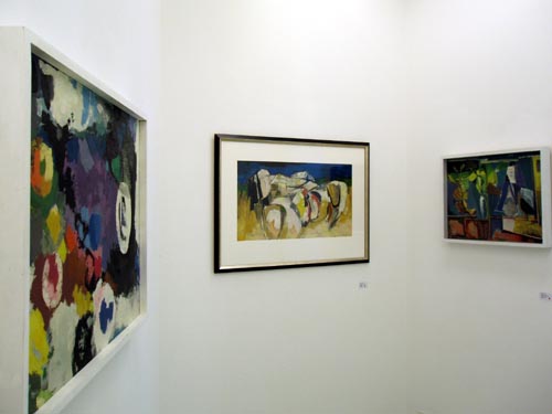 Blick in die Ausstellung Re-Immigration, 2018 
