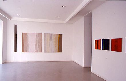 Galerieaufnahme 2001, Ausstellung Intervalle